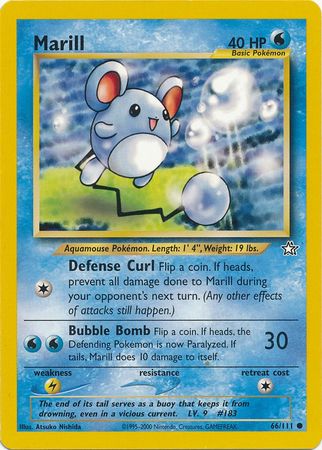 Marill (66/111) [Neo Genesis Illimité]