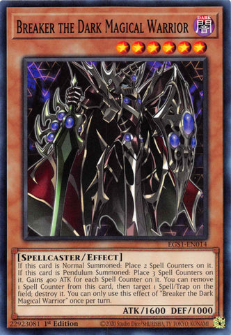 Rompedor el Guerrero Mágico Oscuro [EGS1-SP014] Común