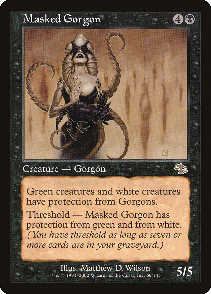 Gorgone masquée [Jugement]