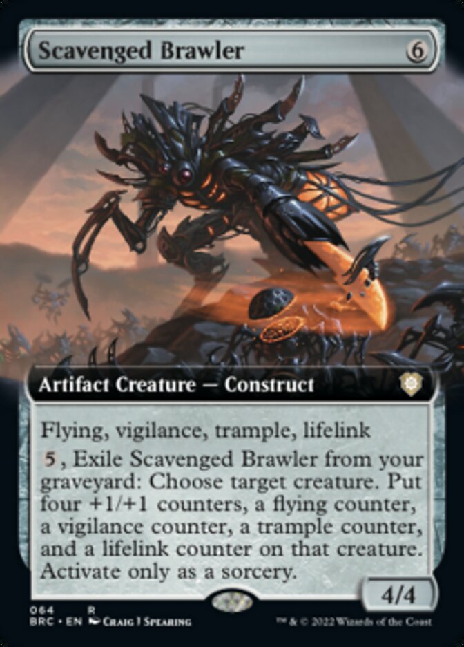Bagarreur récupérateur (Extended Art) [Commander Dominaria unie]