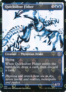 Quicksilver Fisher (Showcase Ichor Step-and-Compleat Foil) [Phyrexia : Tous seront un]
