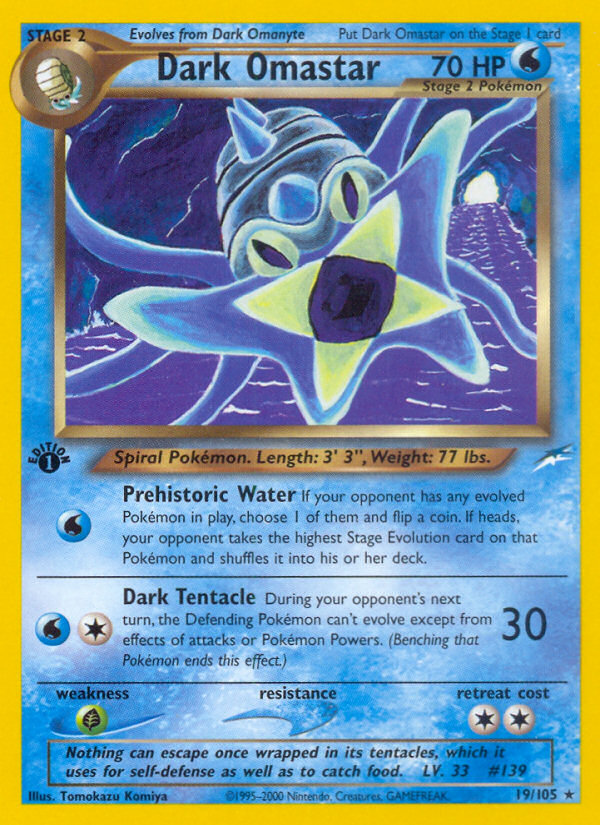 Omastar Obscur (19/105) [Néo Destiny Édition 1]