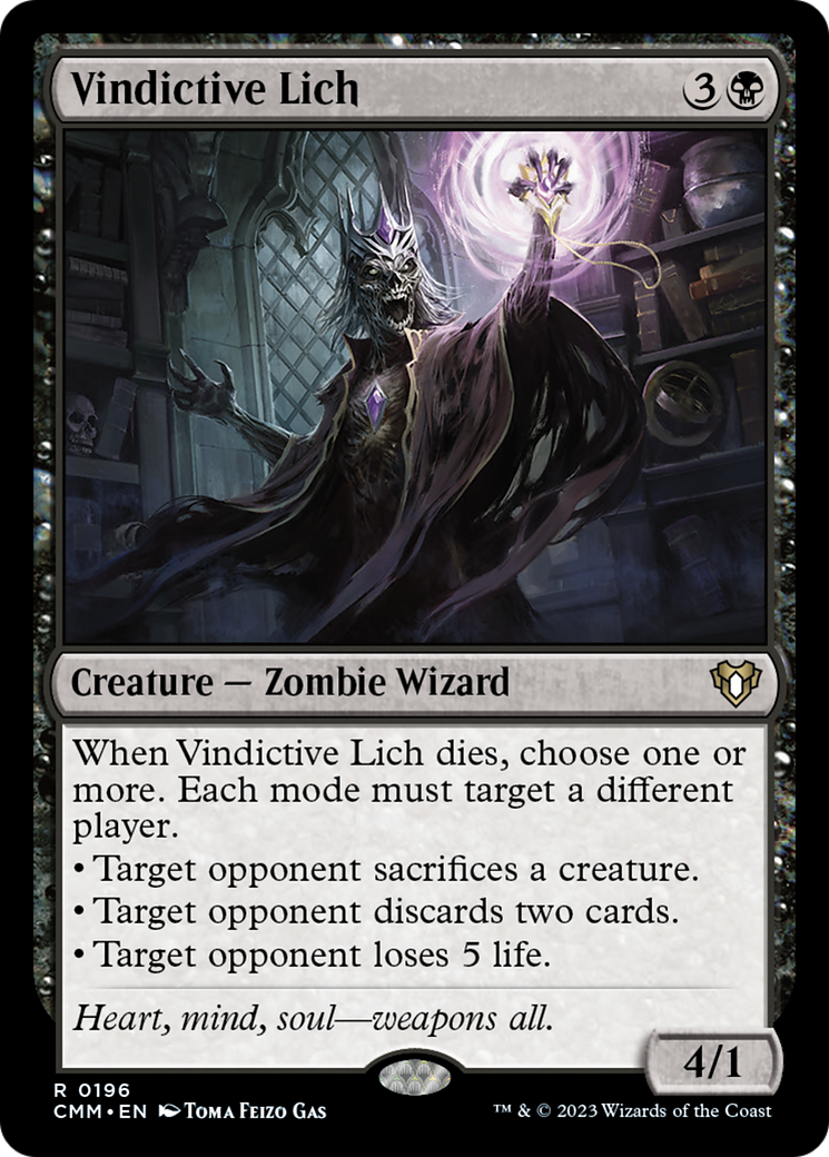 Liche vindicative [Commander Masters]