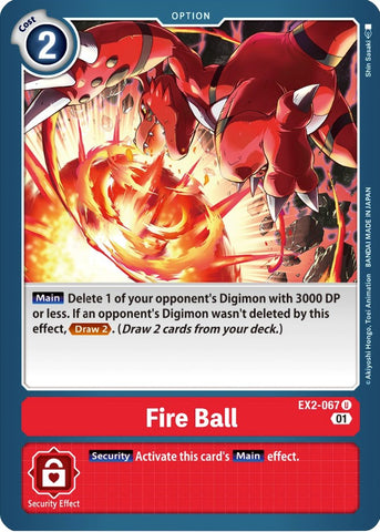 Bola de Fuego [EX2-067] [Peligro Digital]