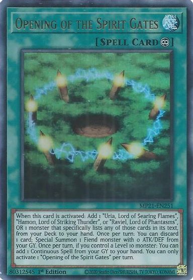 Ouverture des portes de l'esprit [MP21-FR251] Ultra Rare
