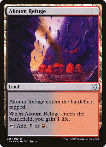 Refugio de Akoum [Commander 2019]