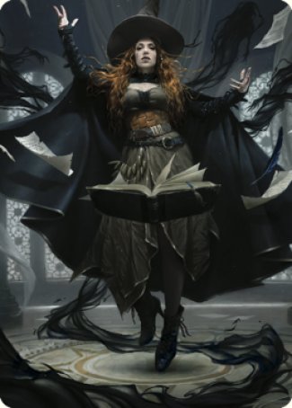 Tasha, reine sorcière, carte d'art (41) [Commander Legends : Battle for Baldur's Gate Art Series]
