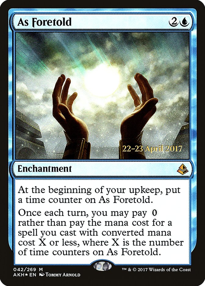 Tel que prédit [Promos d'Avant-première Amonkhet]