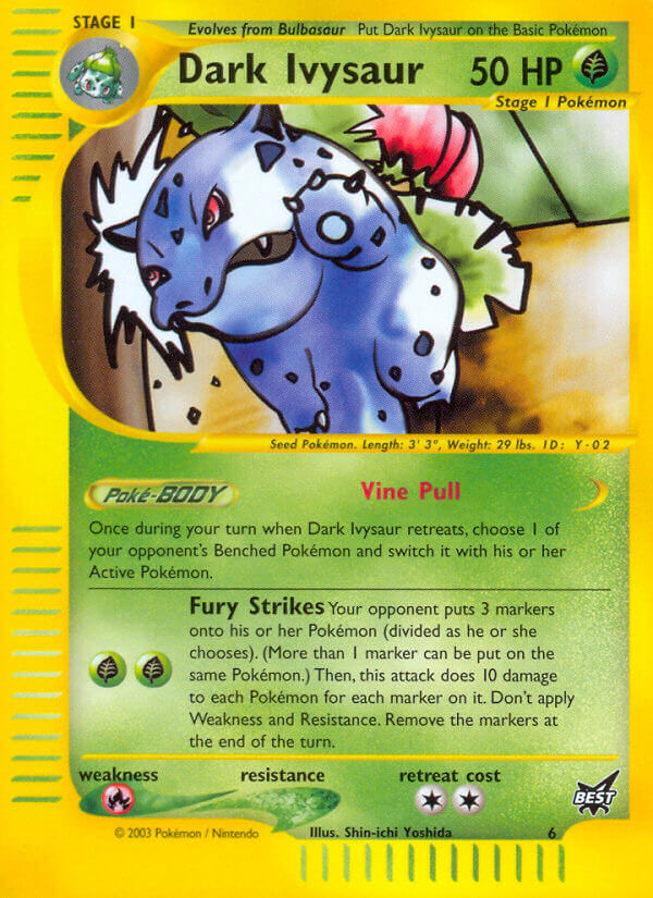 Ivysaur Obscur (6) [Le Meilleur des Promos]