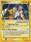 Raikou Étoile (114/115) [EX: Forces Inconnu]