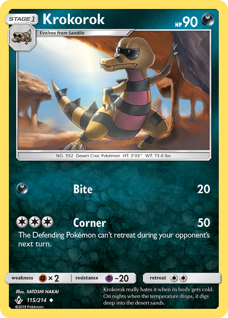 Krokorok (115/214) [Sol y Luna: Lazos Indestructibles]