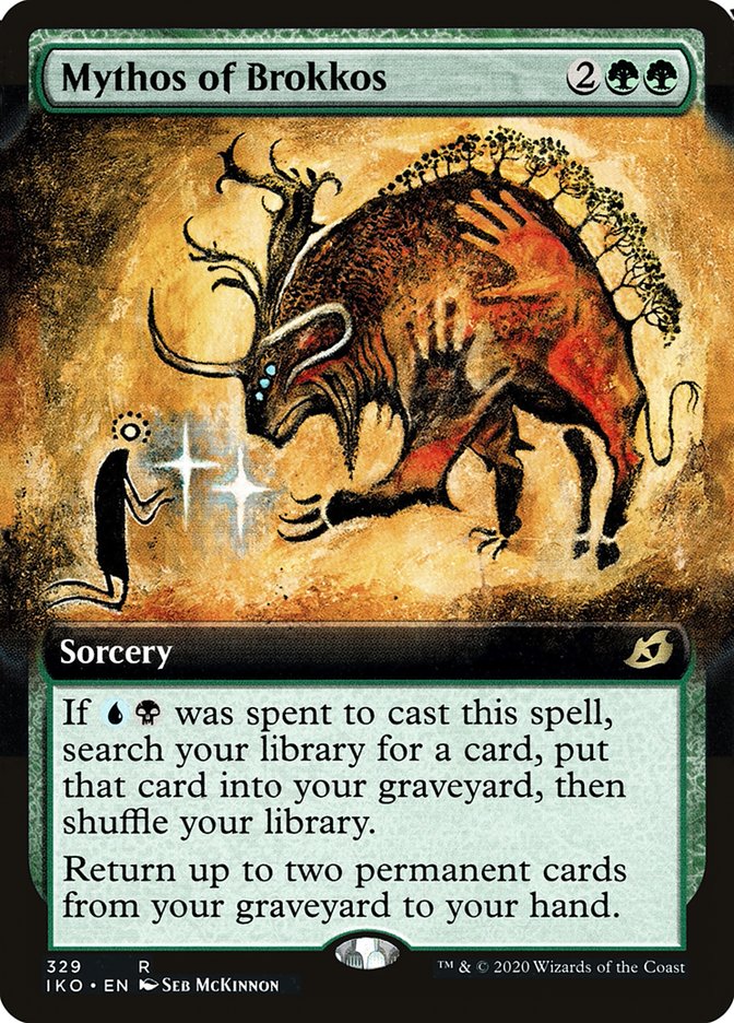 Mythos de Brokkos (Extended Art) [Ikoria: Terre des béhémoths]