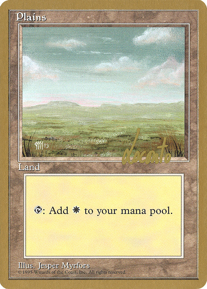 Llanuras (ml364) (Michael Loconto) [Pro Tour Collector Set]