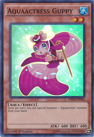 Aquaactrice Guppy [DRL2-FR040] Super Rare