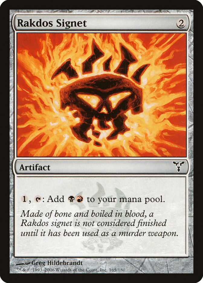 Sceau de Rakdos [Dissension]