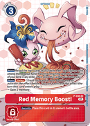¡Mejora de Memoria Roja! [P-035] (Paquete de Promoción de Caja - Próxima Aventura) [Cartas Promocionales]
