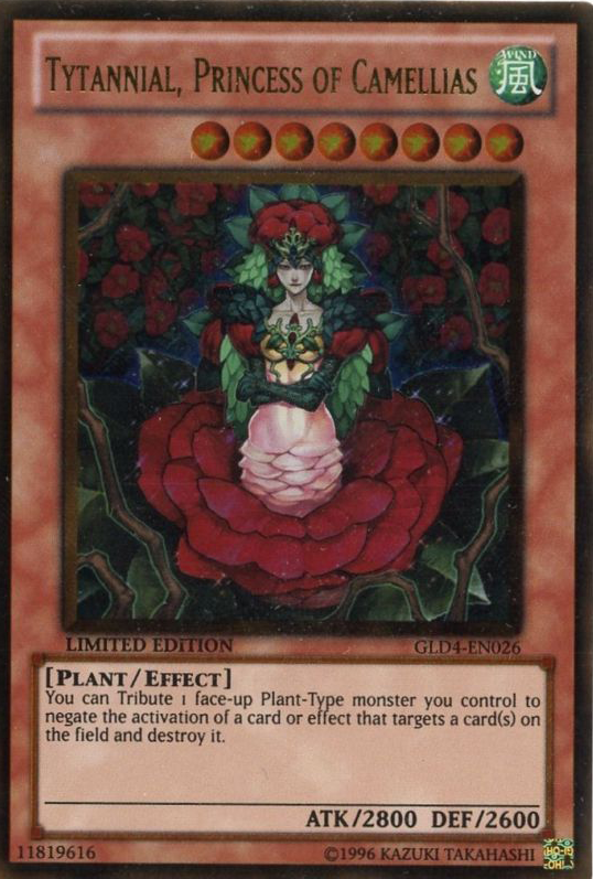 Tytannial, Princesse des Camélias [GLD4-FR026] Gold Rare