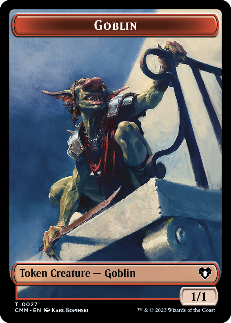 Jeton Gobelin [Jetons Commander Masters]
