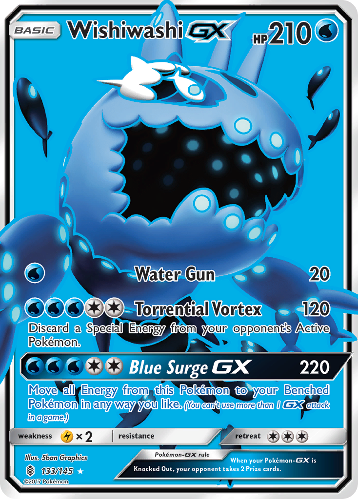 Wishiwashi GX (133/145) [Soleil et Lune : Gardiens Ascendants]