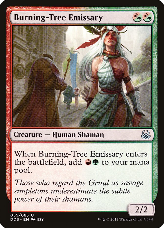 Émissaire de l'Arbre en feu [Duel Decks: Mind vs. Might]