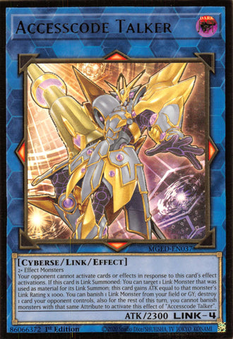 Accesscode Talker [MGED-FR037] Gold Rare