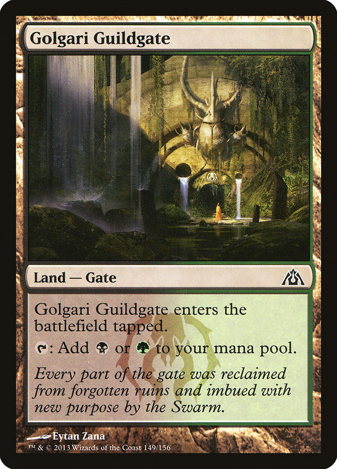 Porte de la Guilde Golgari [Le Labyrinthe du Dragon]
