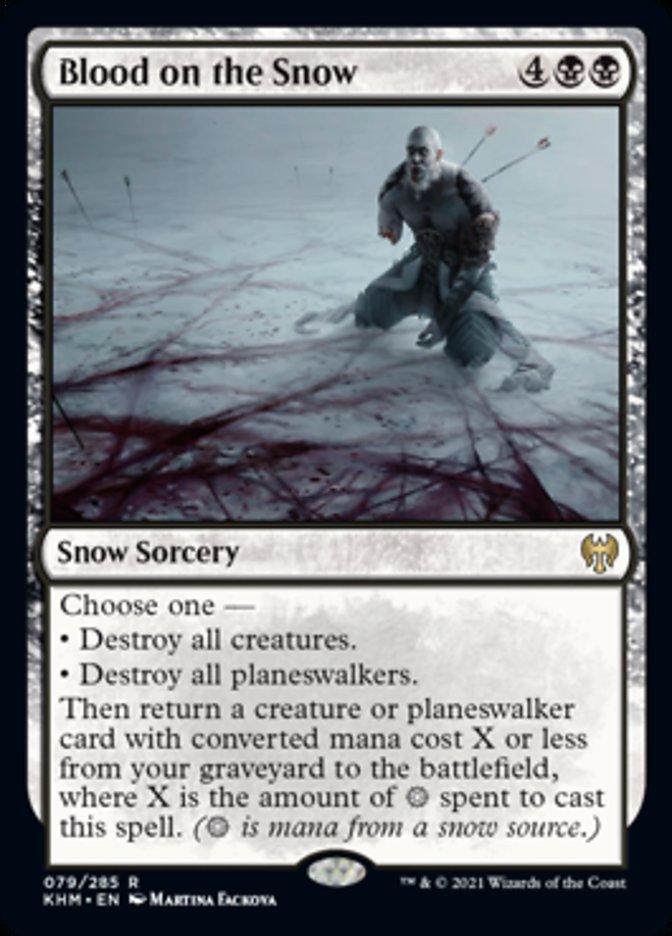 Du sang sur la neige [Kaldheim]