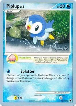 Piplup NV.8 (72/100) (Empotech - Dylan Lefavour) [Campeonatos Mundiales 2008]