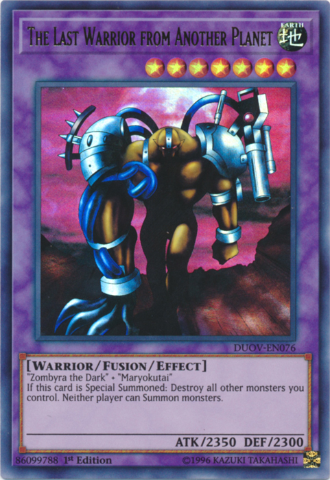 El Último Guerrero de Otro Planeta [DUOV-EN076] Ultra Rara