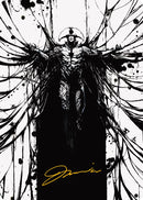 Carte d'art Danseuse de tendons (Signature estampée or) [Phyrexia : Tout sera Un Art Series]