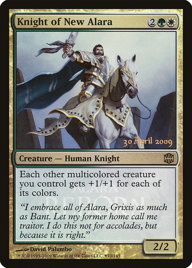 Chevalier de la Nouvelle Alara (Lancement) [Promos Alara Reborn]