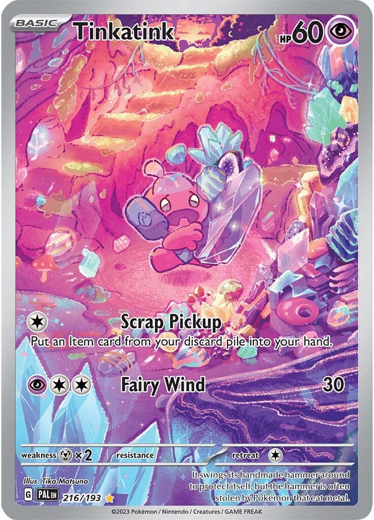 Tinkatink (216/193) [Escarlata y Púrpura: Evolución en Paldea]
