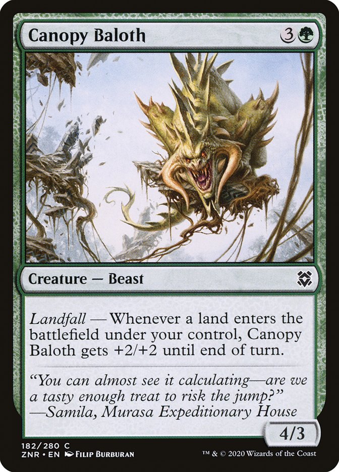 Baloth à canopée [Zendikar Rising]