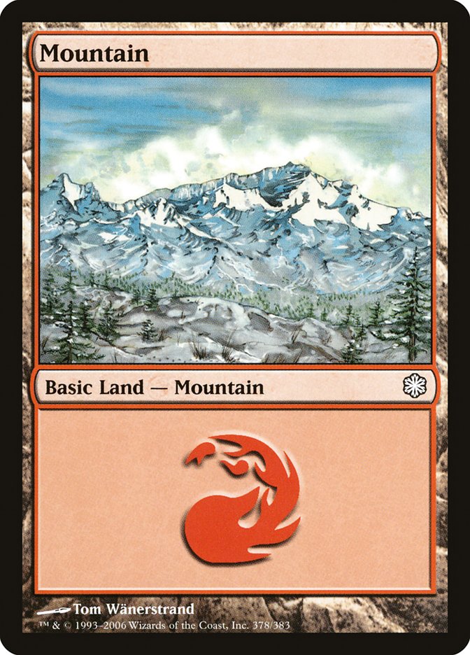 Montagne (378) [Decks à thème Coldsnap]