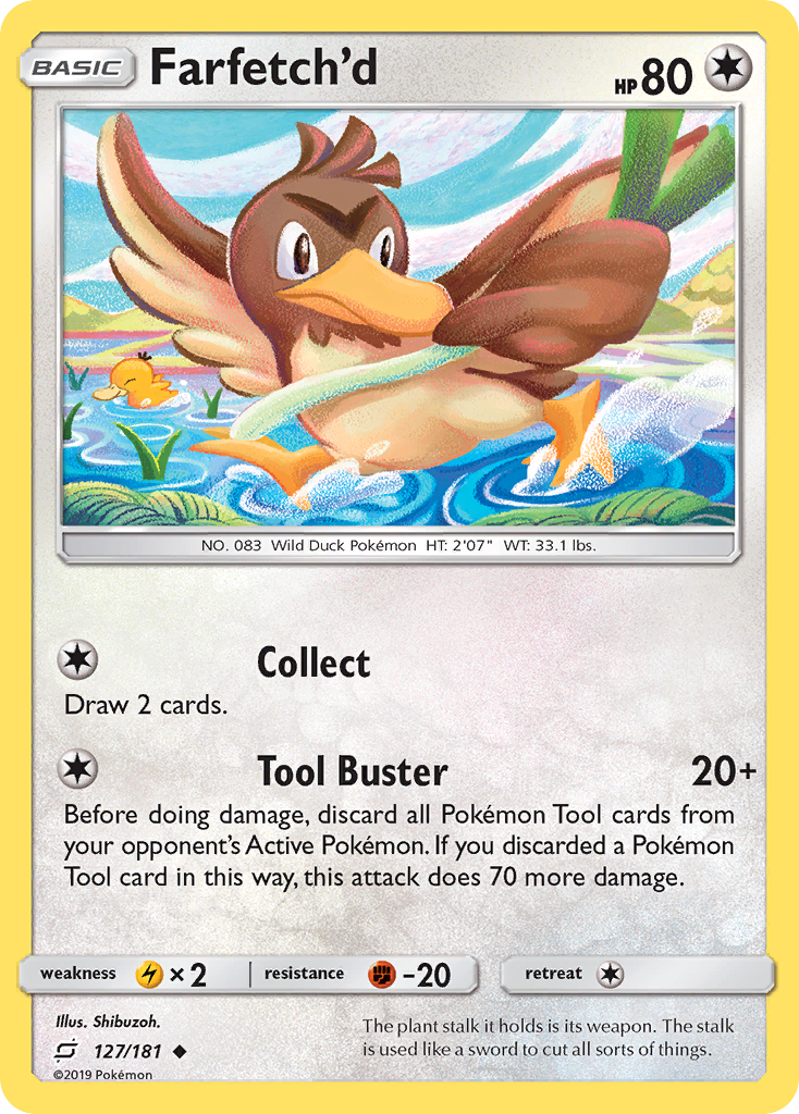 Farfetch'd (127/181) [Sol y Luna: Unión de Aliados]