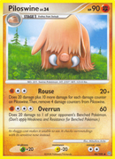 Piloswine (46/100) [Diamond & Pearl: Frente Tormenta]