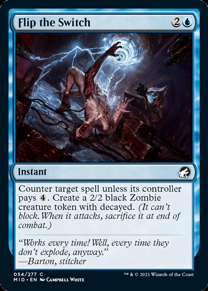 Actionner l'interrupteur [Innistrad : Chasse de minuit]