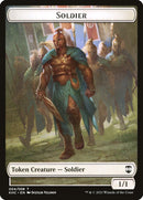 Oiseau (005) // Soldat Jeton recto-verso [Jetons Commander Kaldheim]
