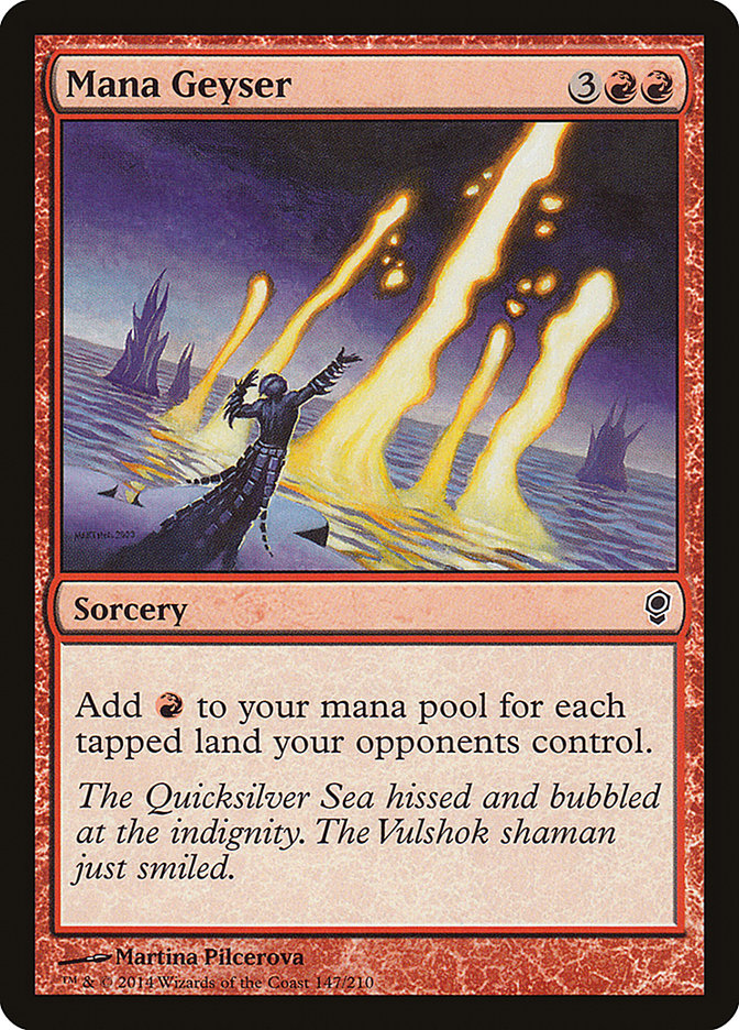 Geyser de mana [Conspiration]