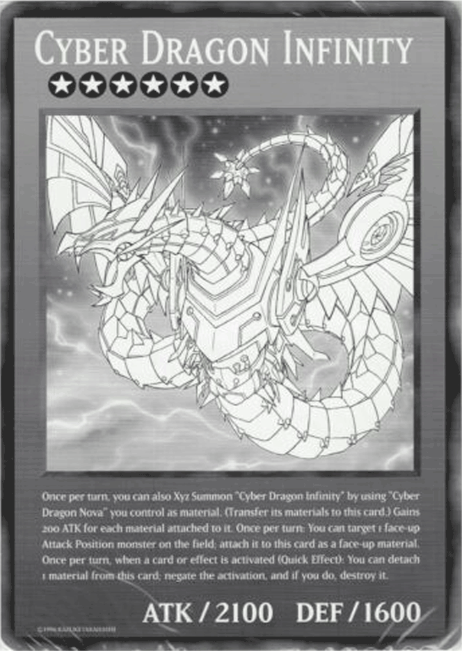 Ciber Dragón Infinito (Tamaño Grande) Común