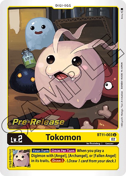 Tokomon [BT11-003] [Promoción de preestreno de Fase dimensional]