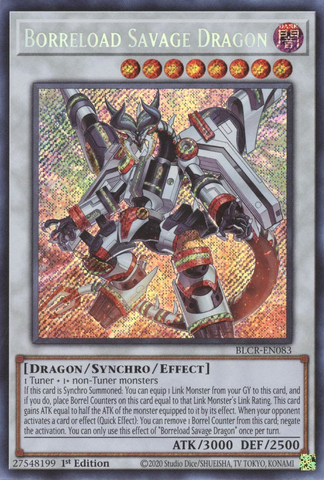 Dragon Chargeborrelle Sauvage [BLCR-FR083] Secret Rare