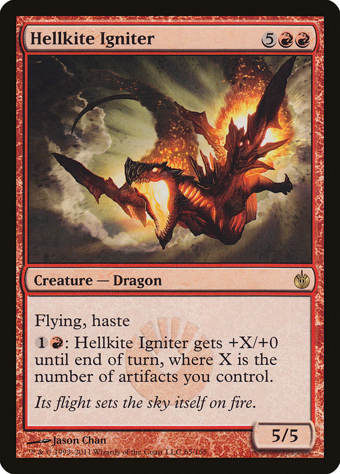 Incendiaire fourchu infernal [Mirrodin assiégé]