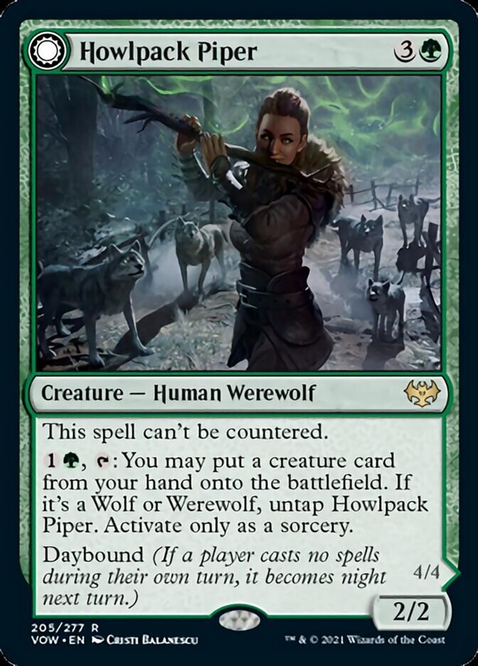 Meneuse de la meute hurlante // Hurleuse sauvage [Innistrad: Vœu de sang]