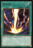 Raigeki [MGED-FR038] Gold Rare