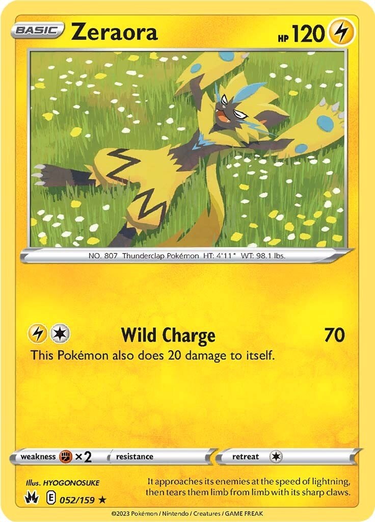 Zeraora (052/159) [Espada y Escudo: Cenit Supremo]