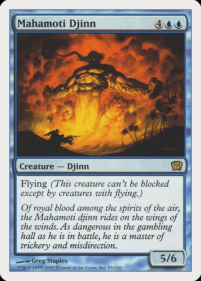 Djinn Mahamoti (9ème édition) [Cartes géantes]