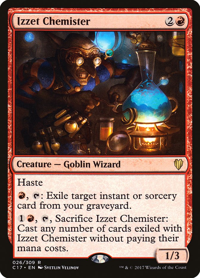 Chimiste Izzet [Commander 2017]