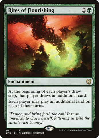 Ritos de Florecimiento [Comandante de Zendikar Rising]