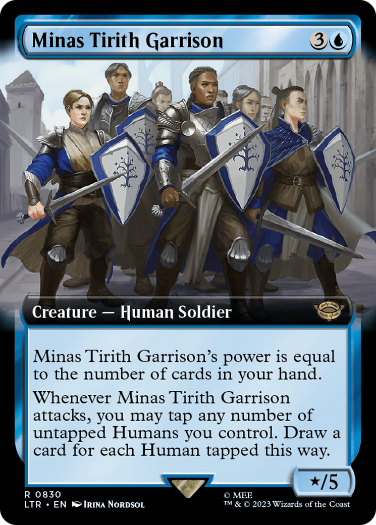 Garnison de Minas Tirith (illustration étendue) [Le Seigneur des Anneaux : Contes de la Terre du Milieu]